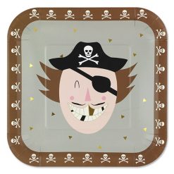 Pappteller Mottoparty Pirat
