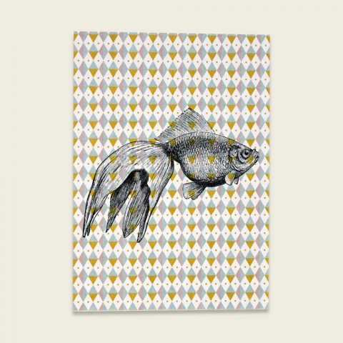 Karte Card Fisch fish