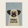 1110fhunddankeschooon1000x1000  Avayves Feine Papeterie Und Geschenke Für Babys Und Kids Karte Hund Mops Dankeschön