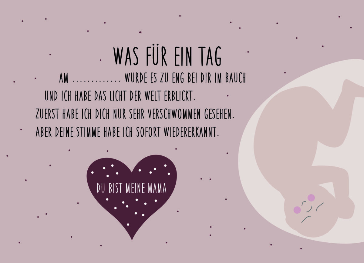Mamaundich04 Avayves Feine Papeterie Und Geschenke Für Babys Und Kids Muttertag Buch Album Mama und ich