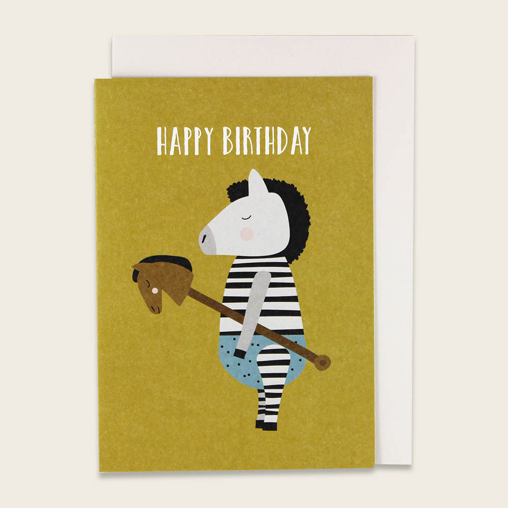 Karte Zebra Geburtstag