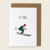 2198letitsnow1000x1000  Avayves Feine Papeterie Und Geschenke Für Babys Und Kids Karte Ski Schnee snow