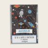 4892fsetinvitationspace1000x1000  Avayves Feine Papeterie Und Geschenke Für Babys Und Kids Space Space Astronaut Invitation Cards