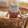7137babyrattlefroggrey  Avayves Feine Papeterie Und Geschenke Für Babys Und Kids