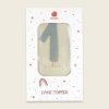 Cake Number zahlensticker glitzer glitter