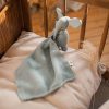 7124kuscheltuchelefantblau02  Avayves Feine Papeterie Und Geschenke Für Babys Und Kids