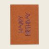 1243pkhappybirthdayrostrotblaueschrift1000x1000  Avayves Feine Papeterie Und Geschenke Für Babys Und Kids Karte Happy Birthday Geburtstag
