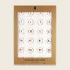 4132zahlenstickerrotbeige1000x1000  Avayves Feine Papeterie Und Geschenke Für Babys Und Kids Advent Stickers Numbers Red Beige