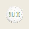 6217buttonschulkindkonfettiblau600x600 Avayves Feine Papeterie Und Geschenke Für Babys Und Kids