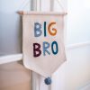 7177wallhangingbigbro  Avayves Feine Papeterie Und Geschenke Für Babys Und Kids Wall Hanger Wandbehang Wimpel Big Brother