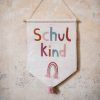 7181wallhangingschulkindrainbow  Avayves Feine Papeterie Und Geschenke Für Babys Und Kids Wall Hanger Wandbehang Wimpel Schulkind Regenbogen