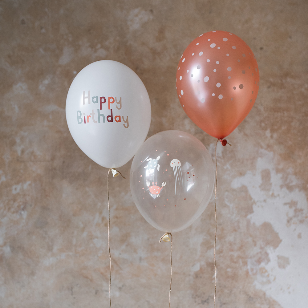 Ballons Geburtstag Happy Birthday