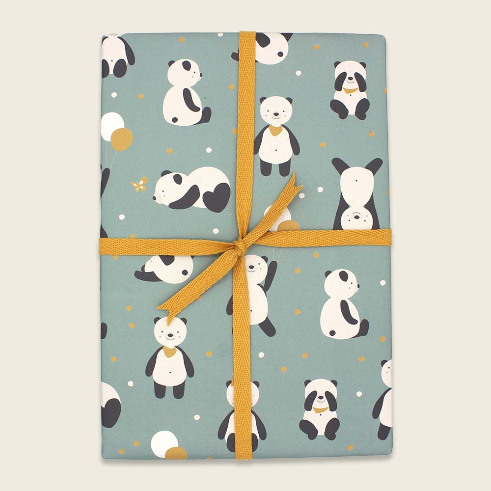 Pandas mint hellblau