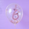 5609ballonsetzahl6konfetti  Avayves Feine Papeterie Und Geschenke Für Babys Und Kids
