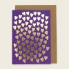2351kkherzenlila1000x1000  Avayves Feine Papeterie Und Geschenke Für Babys Und Kids Karte Herzen lila violett gold Love