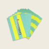 4166stripesmintgelb021000x1000 Avayves Feine Papeterie Und Geschenke Für Babys Und Kids