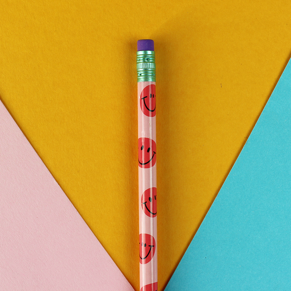 5850bleistiftsmilerosapink02 Avayves Feine Papeterie Und Geschenke Für Babys Und Kids