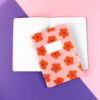 5874notizheftflowersroseorangeviolett Avayves Feine Papeterie Und Geschenke Für Babys Und Kids