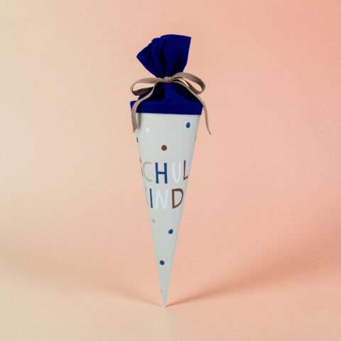 Schultüte / Geschwistertüte "Schulkind", 35 cm