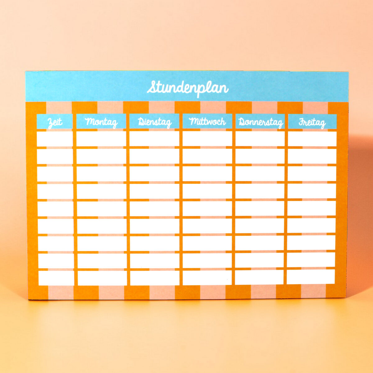 5774stundenplanorangerosahellblau Kopie 2 Avayves Feine Papeterie Und Geschenke Für Babys Und Kids