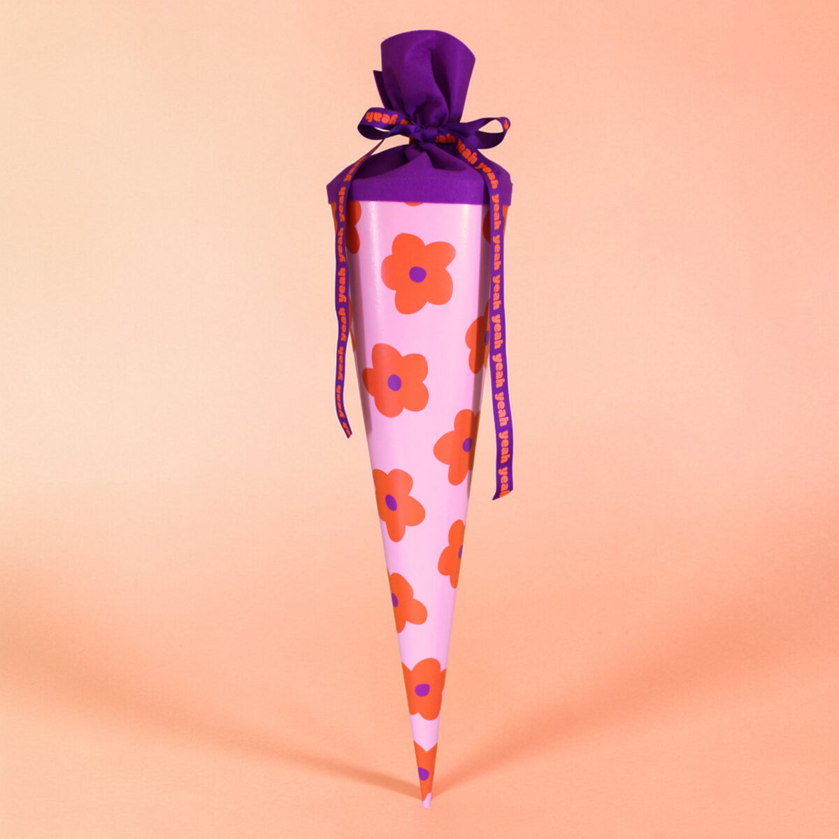 5884schultueteflowersrosaorange Avayves Feine Papeterie Und Geschenke Für Babys Und Kids