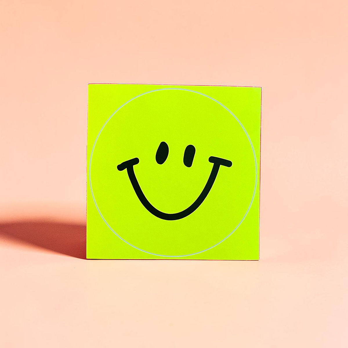 Aufklebersmileneongelb Avayves Feine Papeterie Und Geschenke Für Babys Und Kids Aufkleber Smile in Neongebl